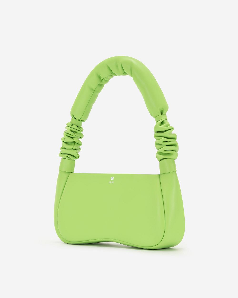 JW PEI Alison Soft Volume Women Shoulder Bags Green | SG1306OR